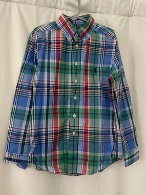 Polo by Ralph Lauren Boy’s Plaid Button-Down Shirt